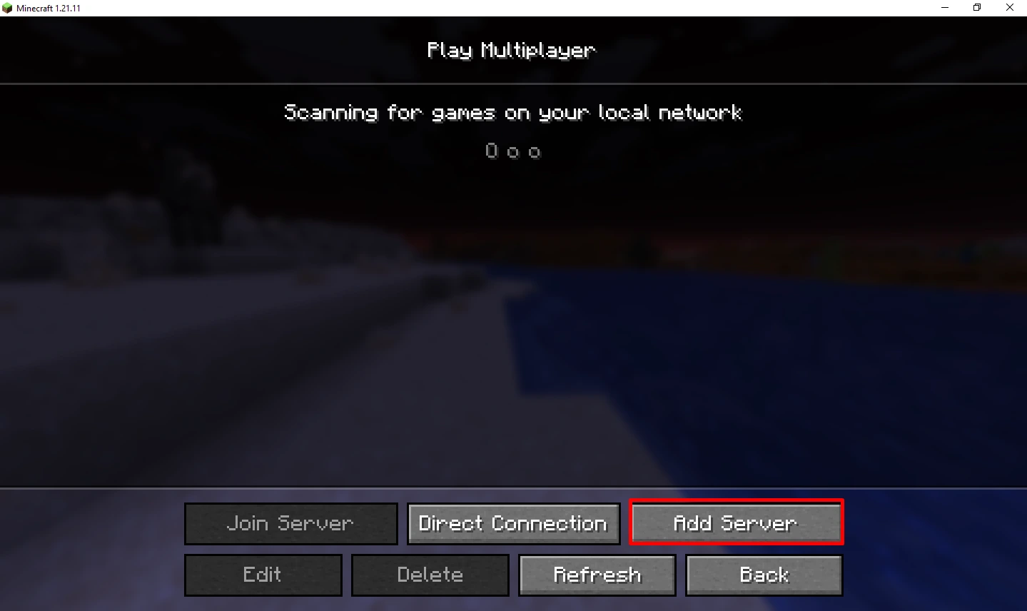 Add a server